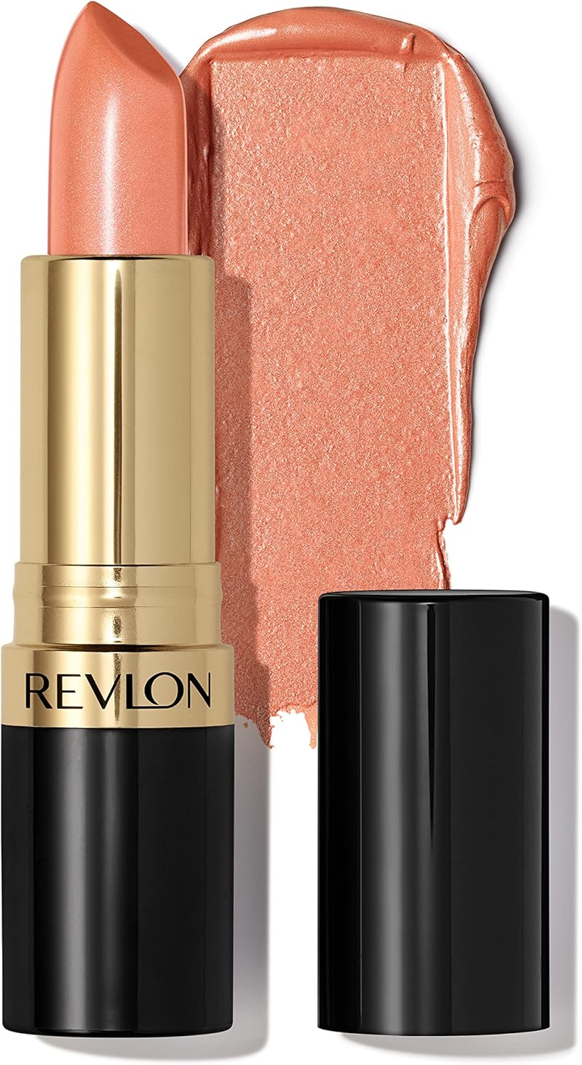 Revlon Lipstick, Super Lustrous Lipstick, Creamy Formula for Soft, Fuller-Looking Lips, Moisturized Feel in Reds & Corals, Ruby Attitude (782) 0.15 Oz