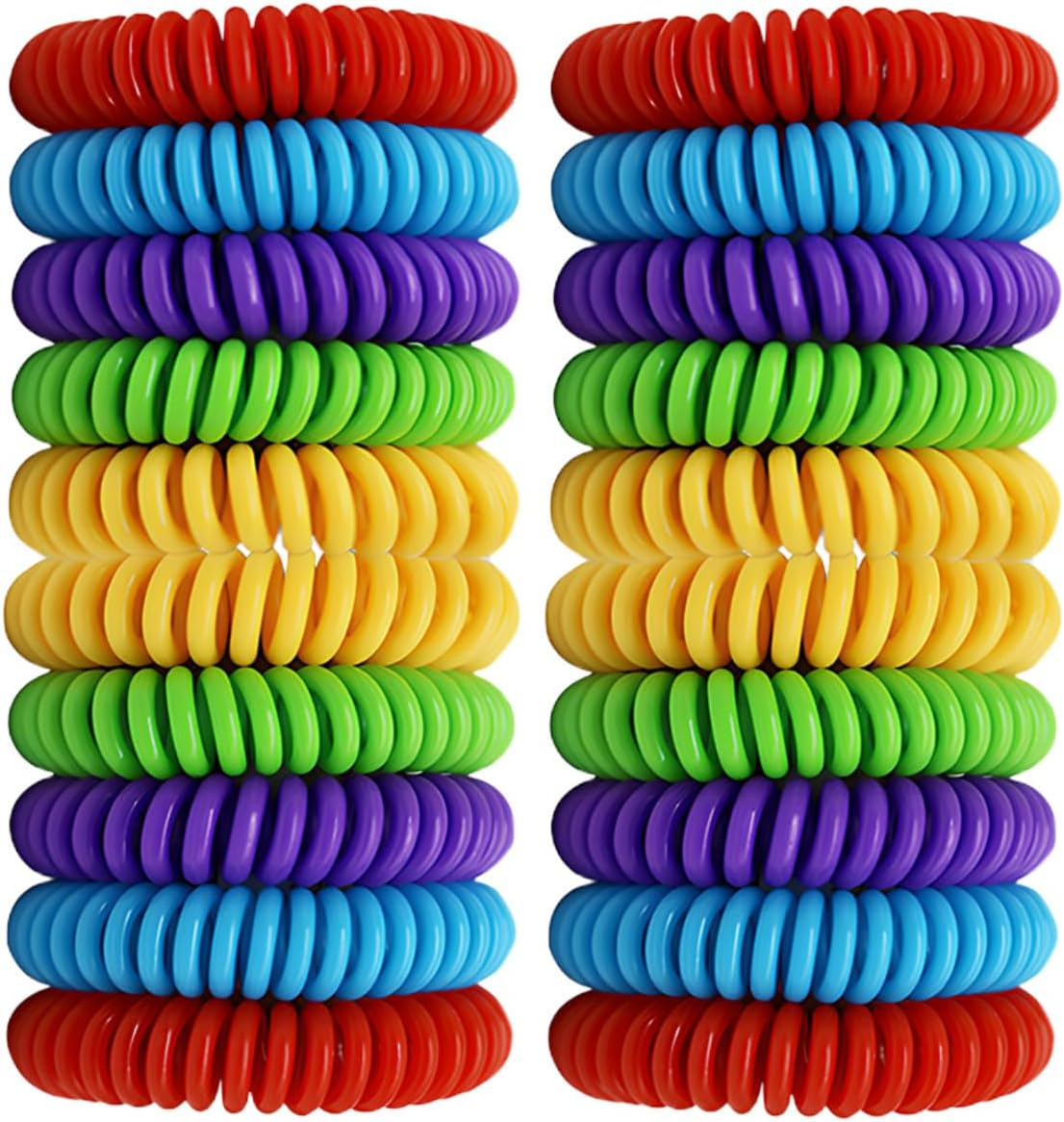 20Pcs Mosquito Bracelet, Deet Free Mosquito Bands, All-Natural Waterproof Repellent Wristbands, Suitable for Adults and Children, Indoor and Outdoor Camping, Travel, Swimming and Fishing image number 5