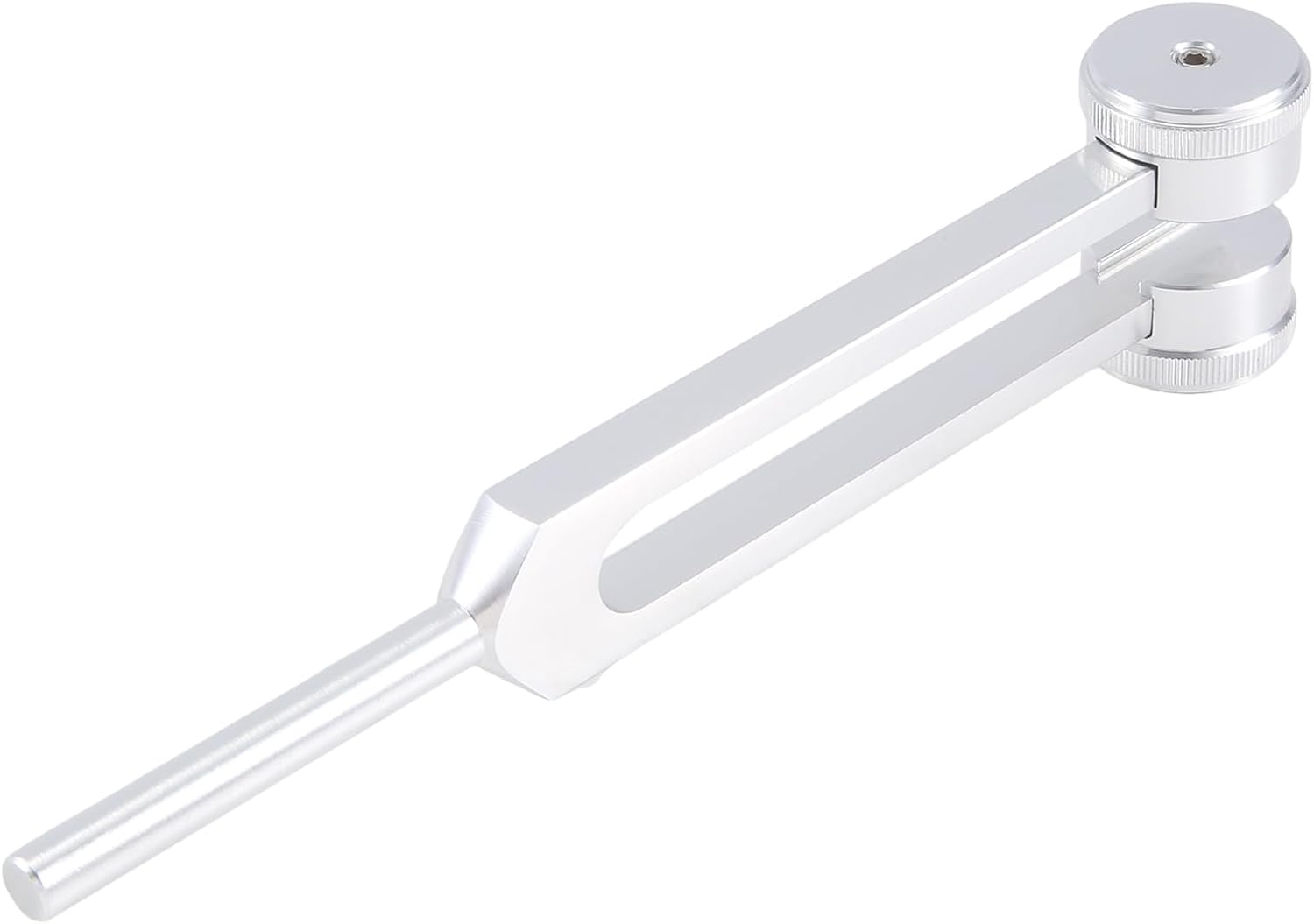 Veumoie 174 Hz Tuning Fork for Healing Repair Reliever Stress & Healing Musical Instrument with Silicone Hammer Tuning Fork Aluminum Alloy Tuning Fork Set 1Set image number 2