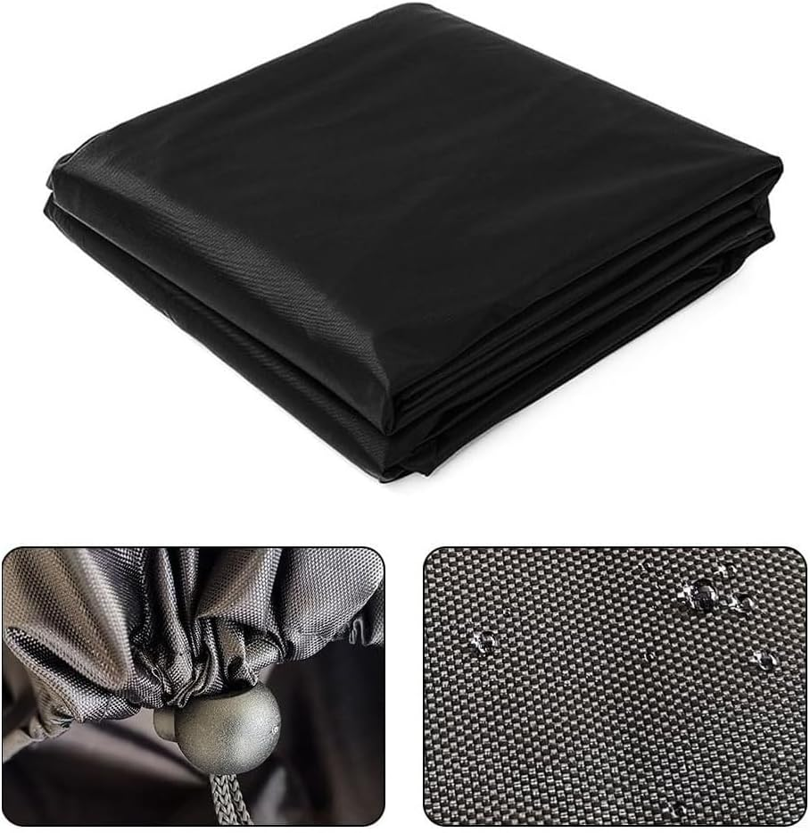 Universal Waterproof Roof Top Tent Cover - Full Coverage Protective Shell for Truck Bed Tents & Camper Trailers 1.4X1.2X0.4M (55X47X15In) Heavy-Duty Oxford Fabric image number 6