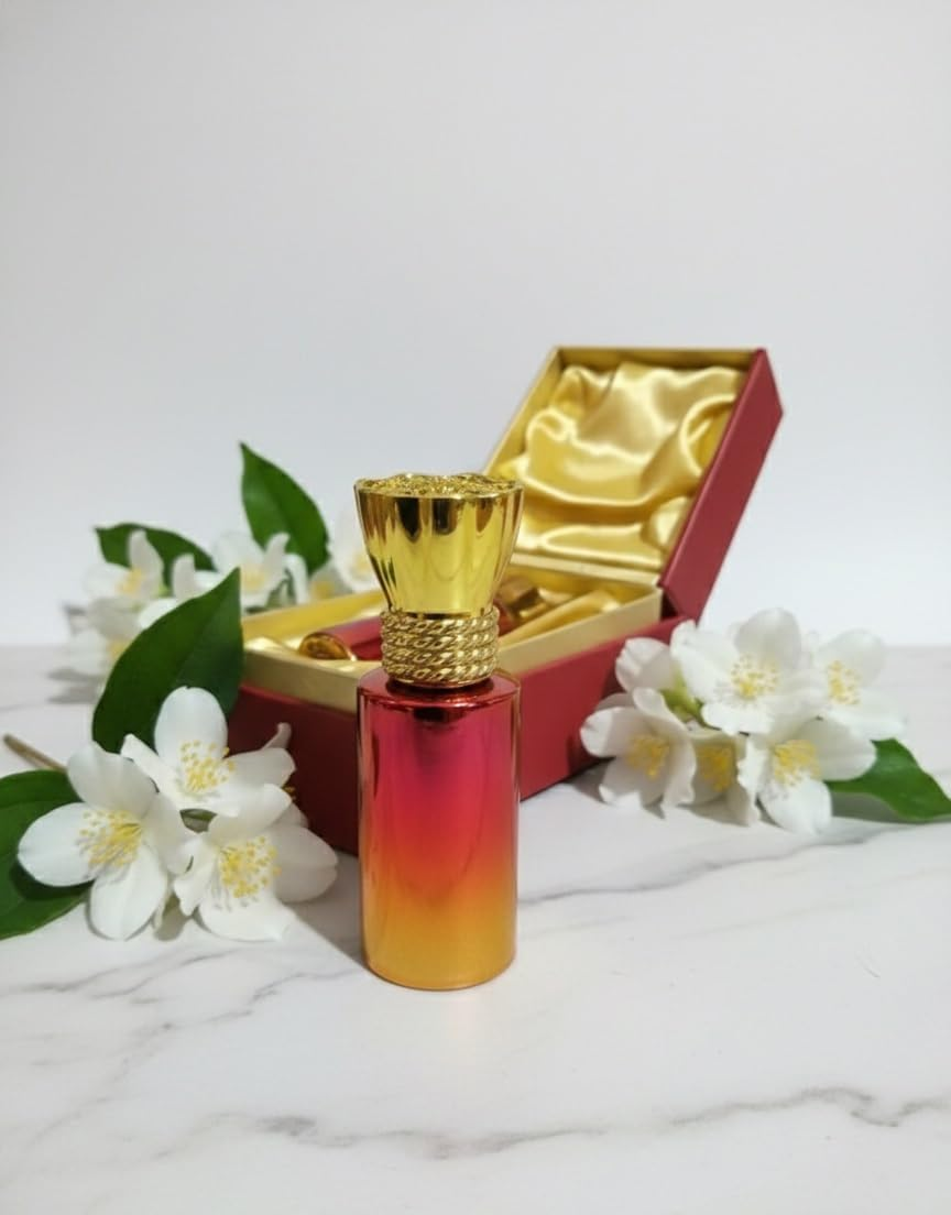 Dubai Gold Premium Attar Perfume Oil | Long-Lasting Luxury Arabic Fragrance | Alcohol-Free Concentrated Attar | Unisex for Men & Women 10ML / 0.33OZ