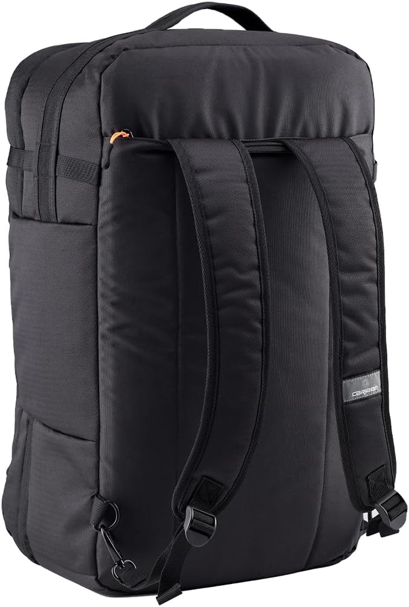 Caribee Altitude Carry-On Backpack, 40 Litre Capacity, Black image number 4