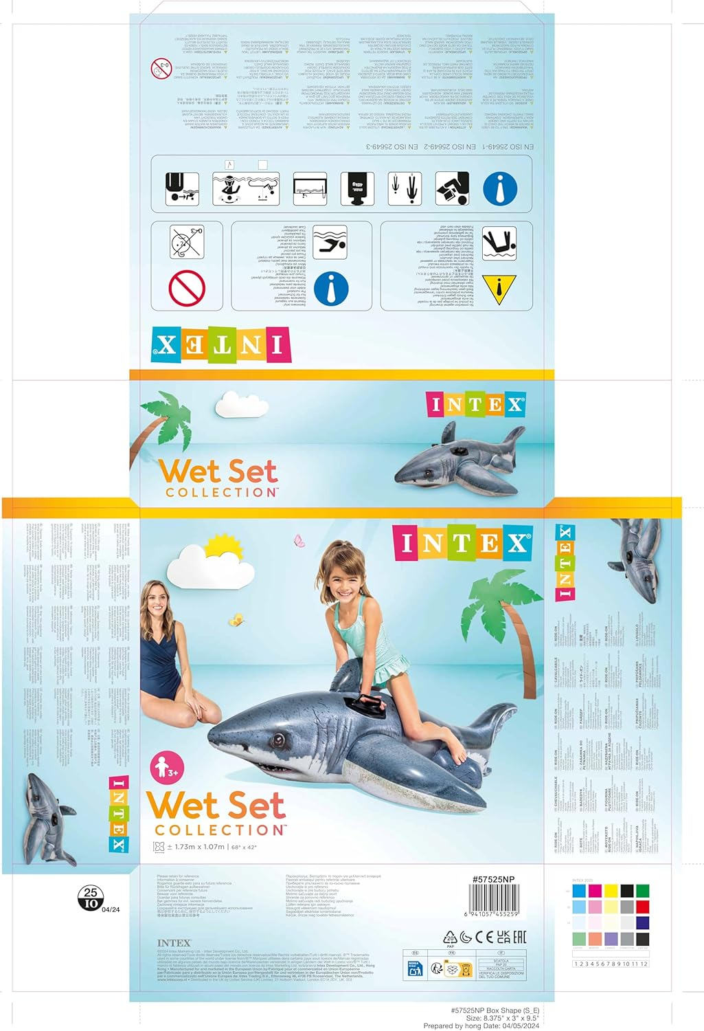 Intex Great White Shark Aufsitzen image number 5