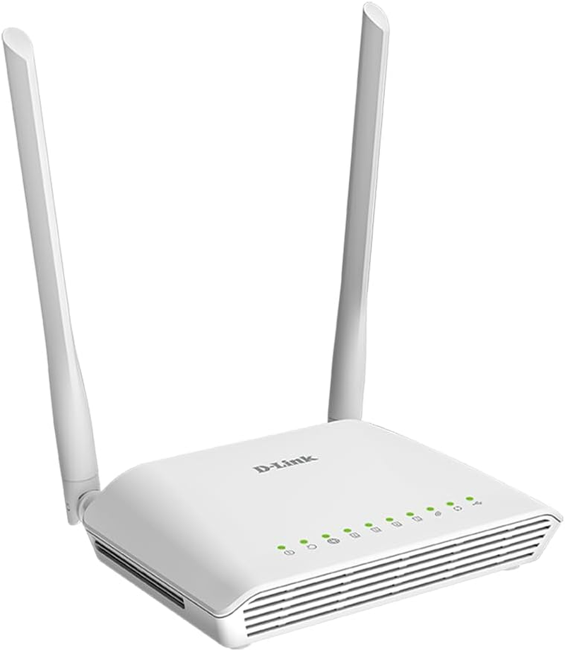D-Link DSL-226 N300 Wireless VDSL2/ADSL2+ Modem Router - Wifi 4, NBN Compatible, 4 X LAN Ports, USB 3.0, Gaming & Networking Devices