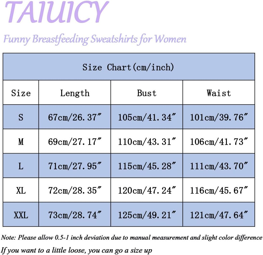 TAIUICY Women Maternity Nursing Sweatshirt Comfort Friendly Zip Breastfeeding Pullover Mama'S Boobery Always on Tap Sweater image number 4