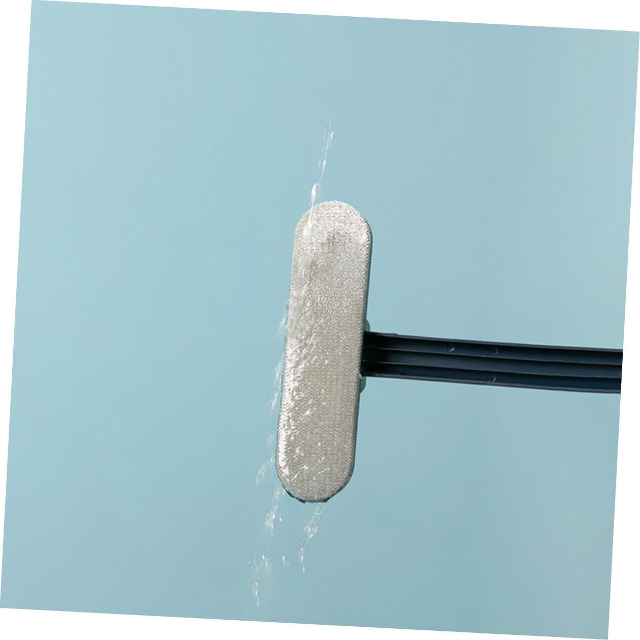 GANAZONO Window Screen Cleaning Brush Mesh Screen Cleaner Wide Scrubber Head Fine Plush Bristles Wet and Dry Dual-Use Cleaning Tool Sofa Surfaces White Blue image number 6