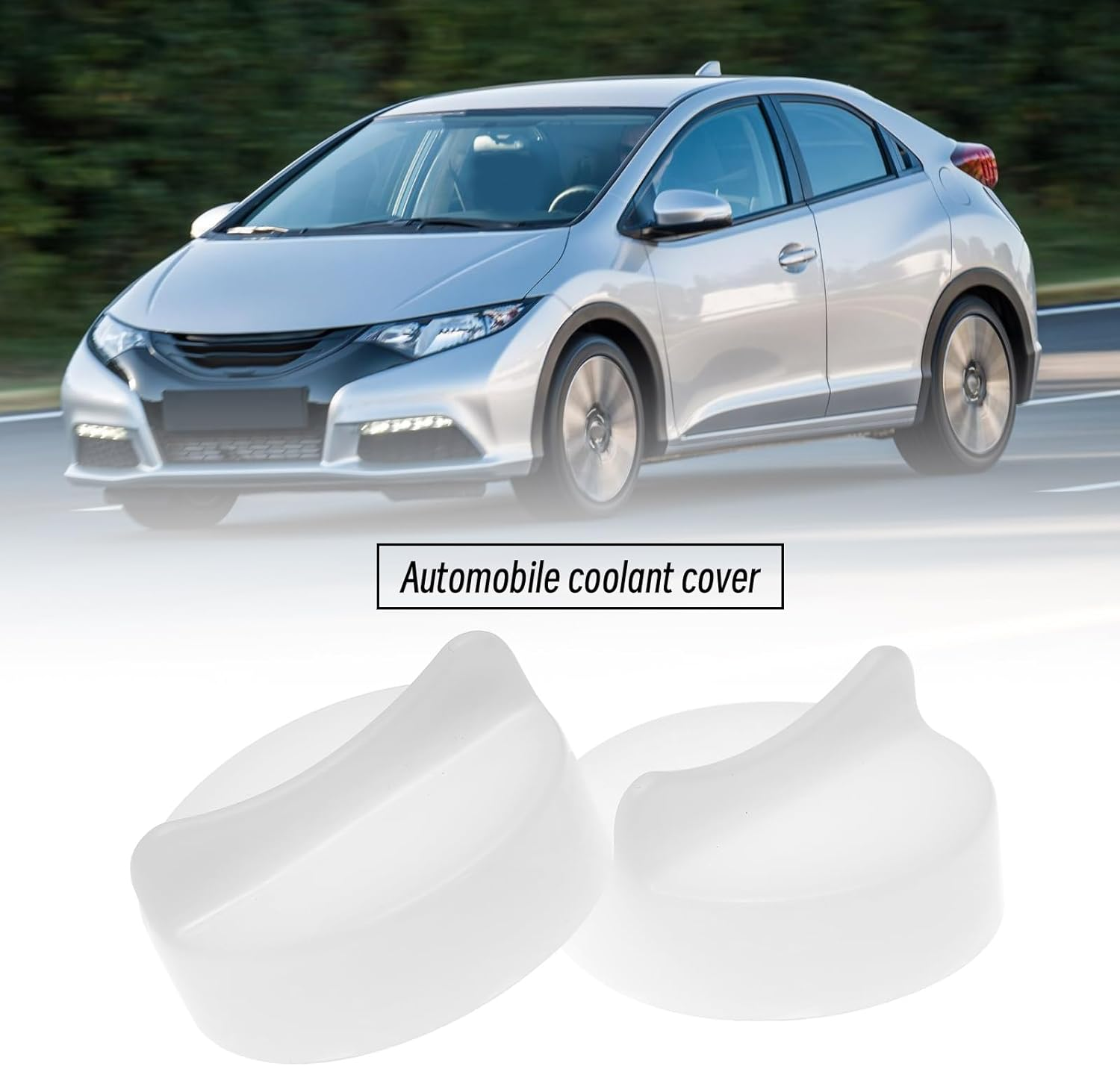 SING F LTD 2Pcs Coolant Expansion Tank Cap 19109-PH1-620 Engine Coolant Tank Expansion Cover Coolant Overflow Cap Compatible with Honda CRV Compatible with Civic image number 1