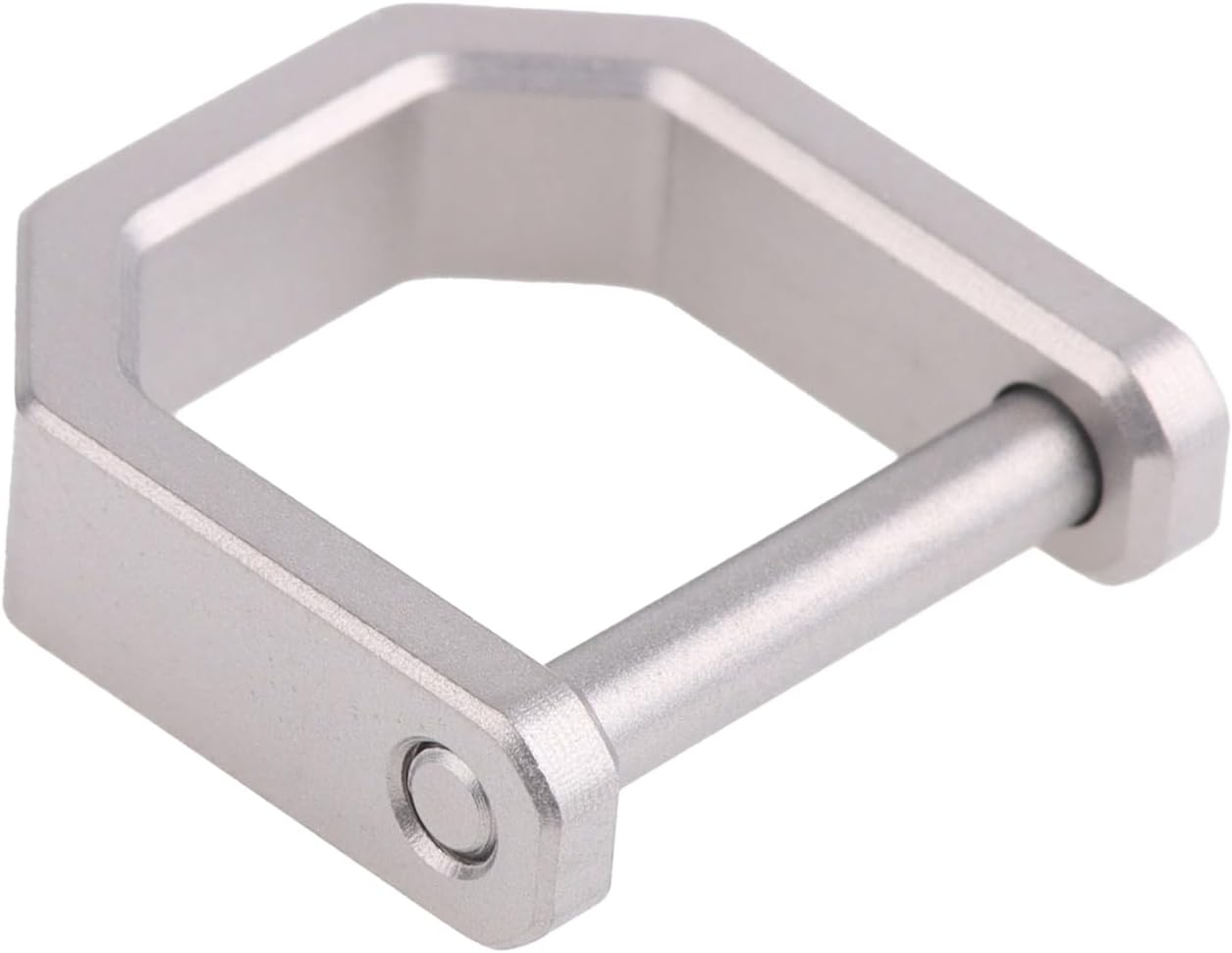 Hamans Titanium D Ring Car Key Fob Tool Shackle Keychain Horseshoe Keyring U Shape image number 1