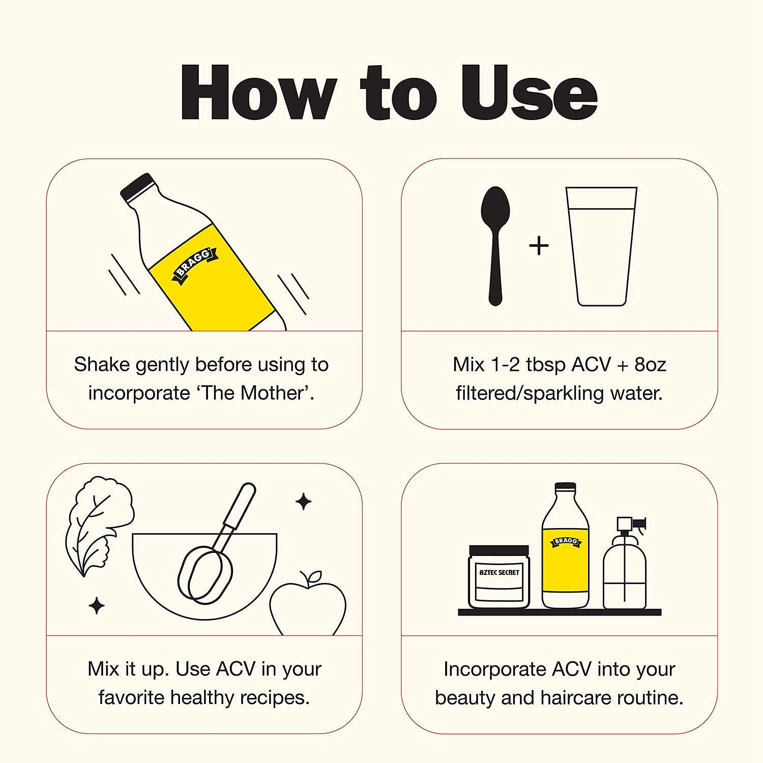 Bragg Organic Apple Cider Vinegar, X image number 2