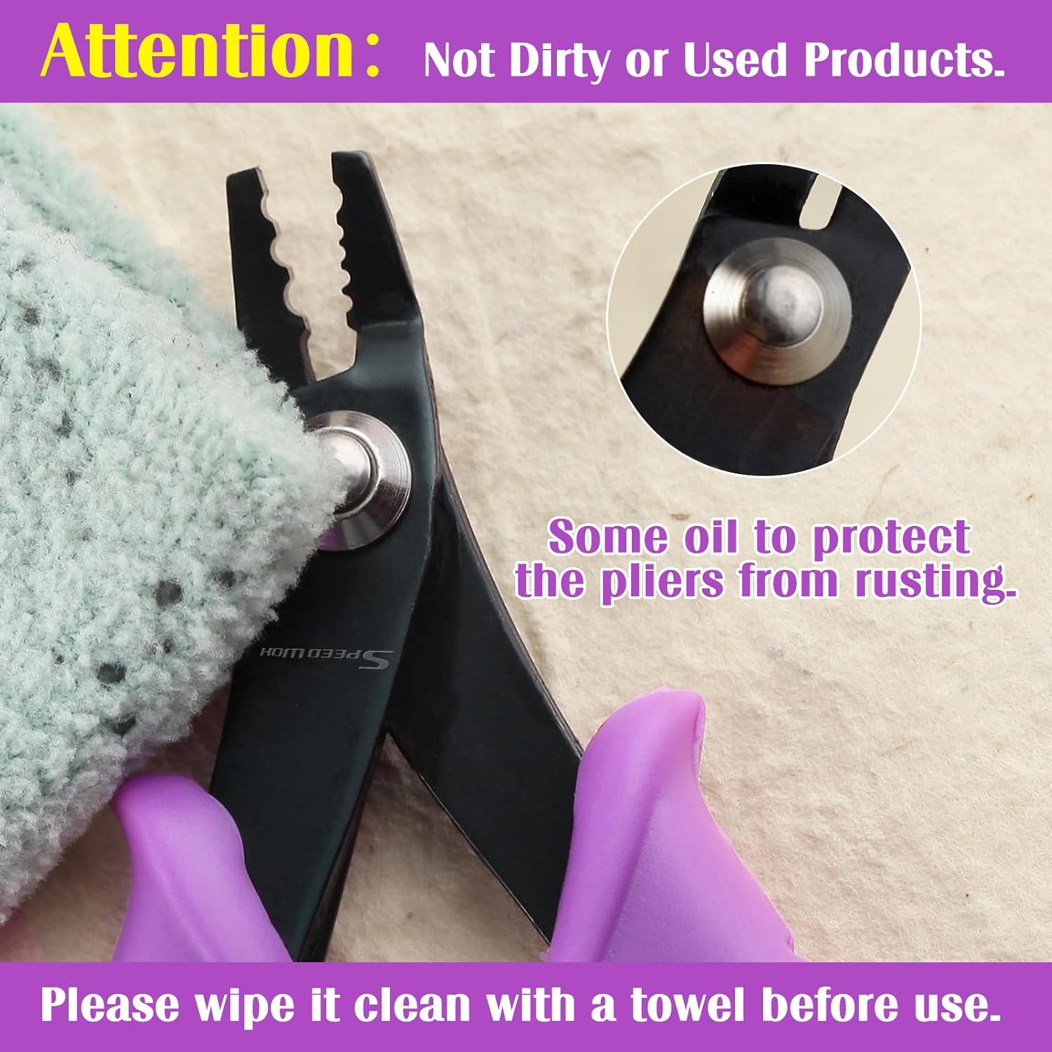 SPEEDWOX Bead Crimping Pliers Jewelry Crimper Plier for Beading Micro Tube Beads Crimper Mini Crimping Pliers Bent 3 Holes Multi Use DIY Jewelry Craft Beading Hobby for 2Mm-3Mm Beads and Tubes image number 4