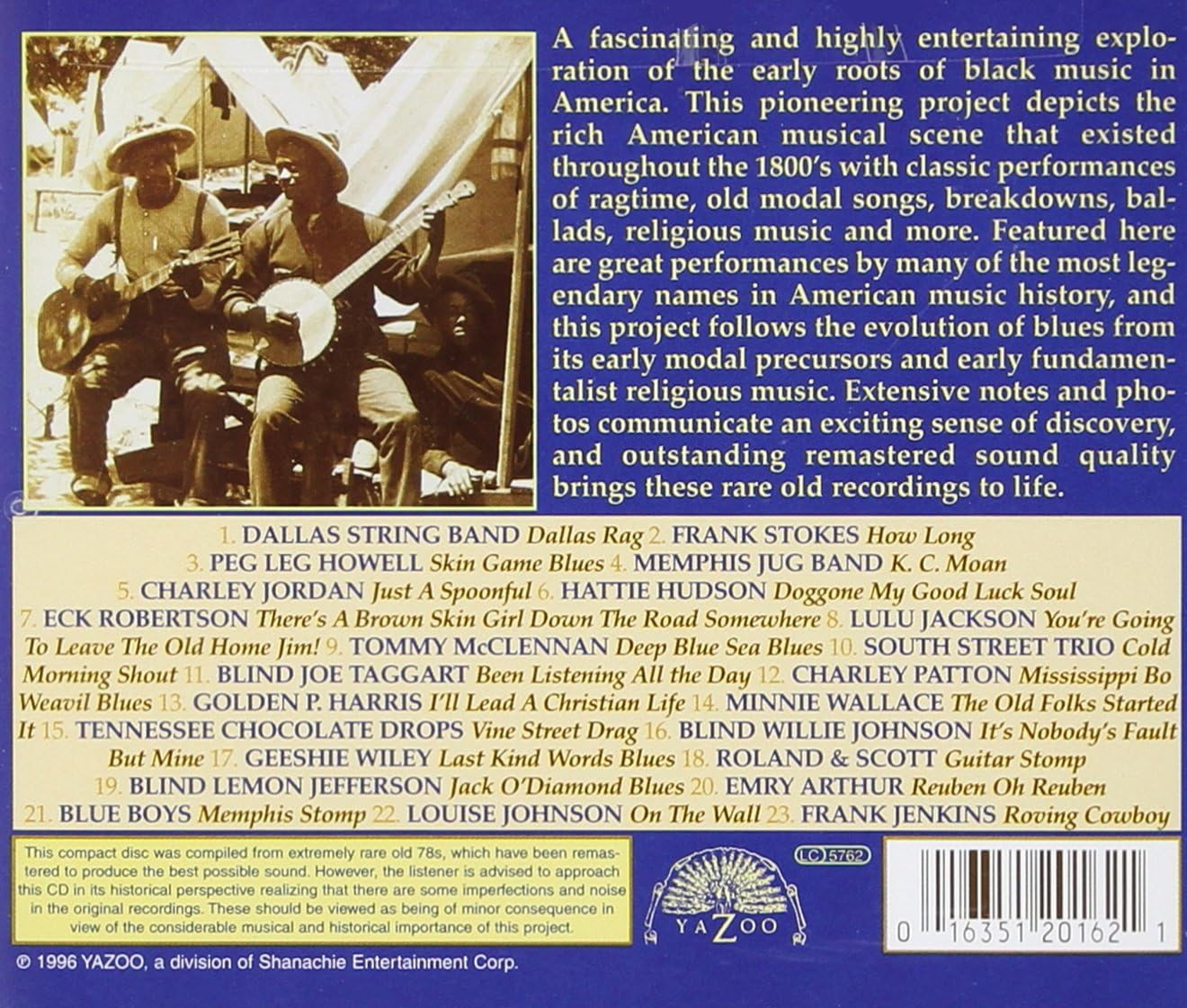 Before the Blues Vol.2 - Early American Black Music Scene / Var image number 1