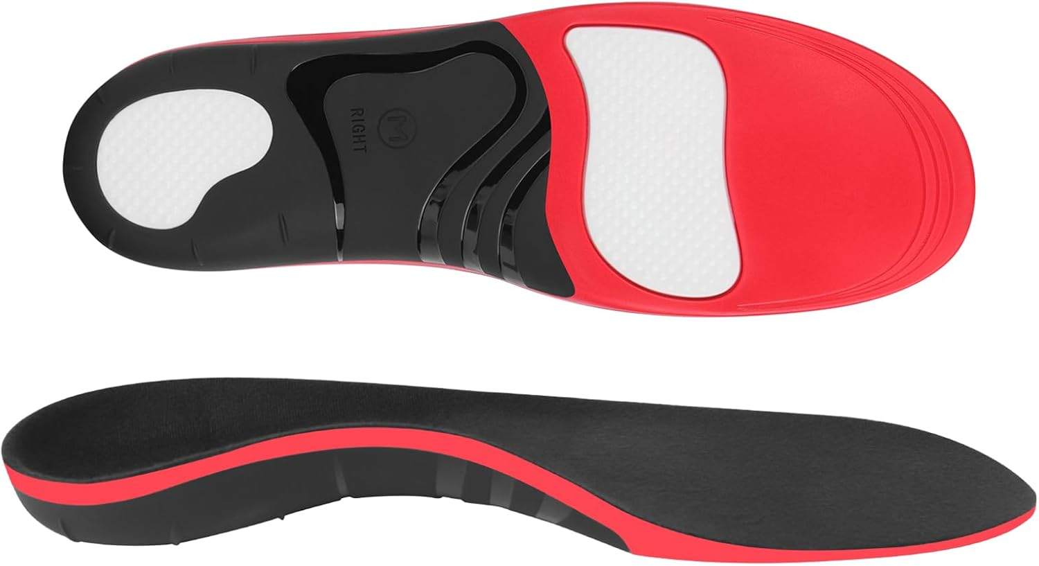 Orthotic Insoles for Plantar Fasciitis & Heel Pain &ndash; HANHOST Premium Arch Support Insoles for Athletic Shoes, Dress Shoes & Casual Footwear &ndash; Men/Women (S: EU 39-41)