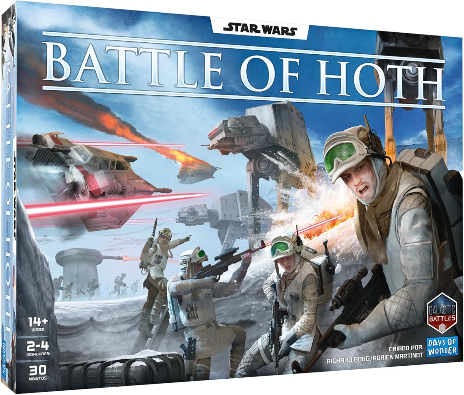 Asmodee | Days of Wonder | Star Wars Battle of Hoth | Board Game with Campaign Mode | 2-4 Players, Ages 8+ image number 5