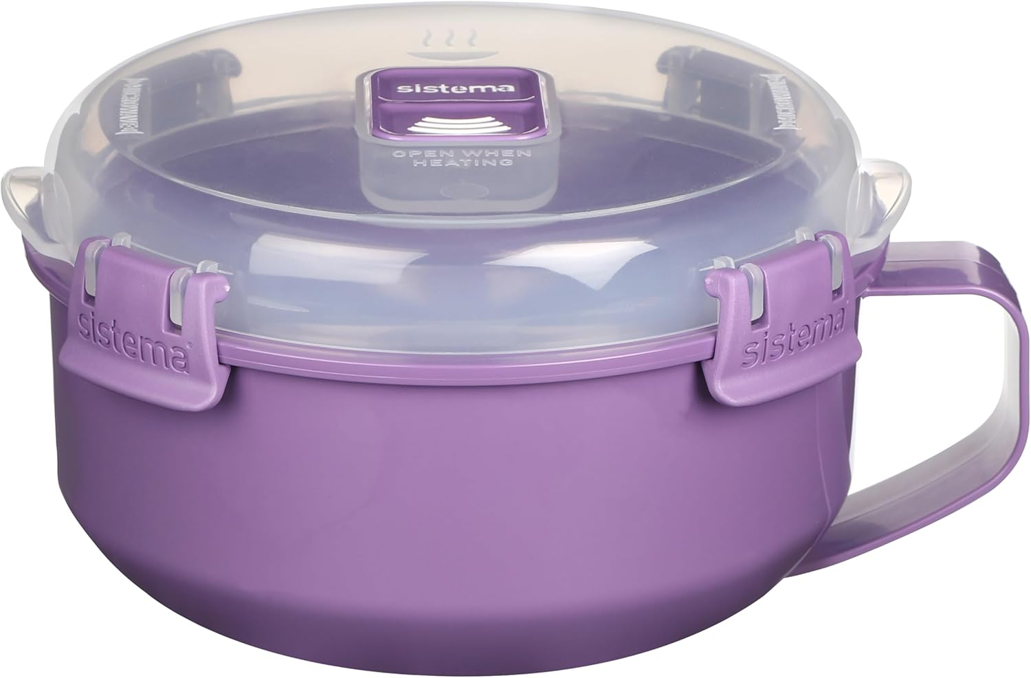 Sistema to Go Collection Microwave Breakfast Bowl, 28.7 Ounce/ 3.6 Cup, Assorted Colors image number 5