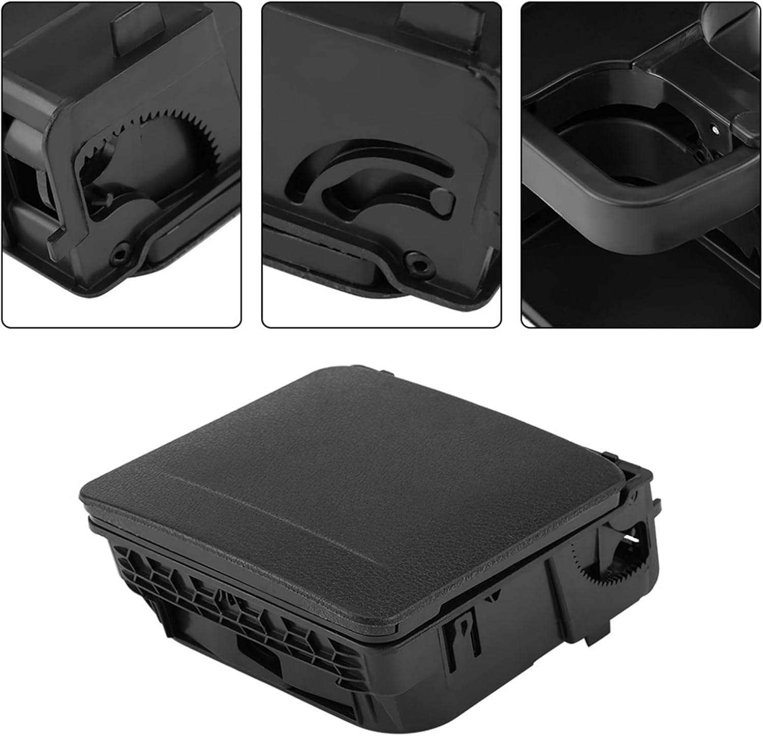 Rear Armrest Cup Holder for MK5 MK6 - -Proof, Easy Installation, Plastic