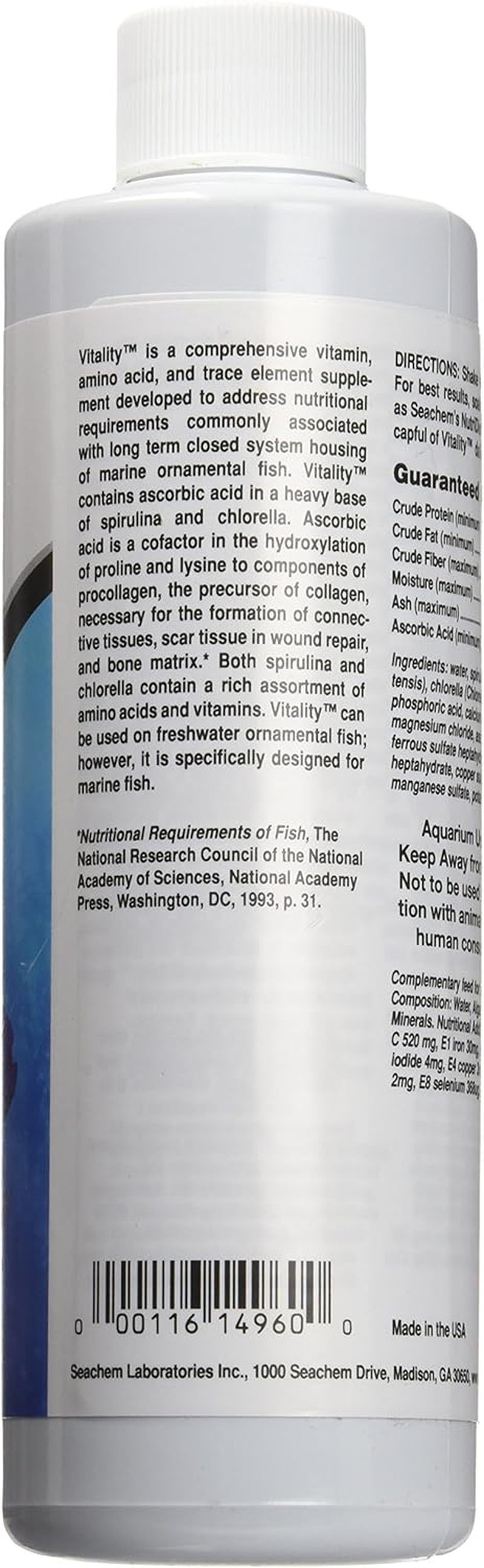 Seachem Vitality Supplement (SC1496) image number 3