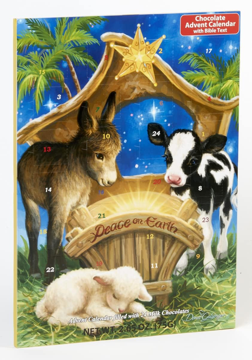 Peace on Earth Chocolate Advent Calendar (Countdown to Christmas) image number 1