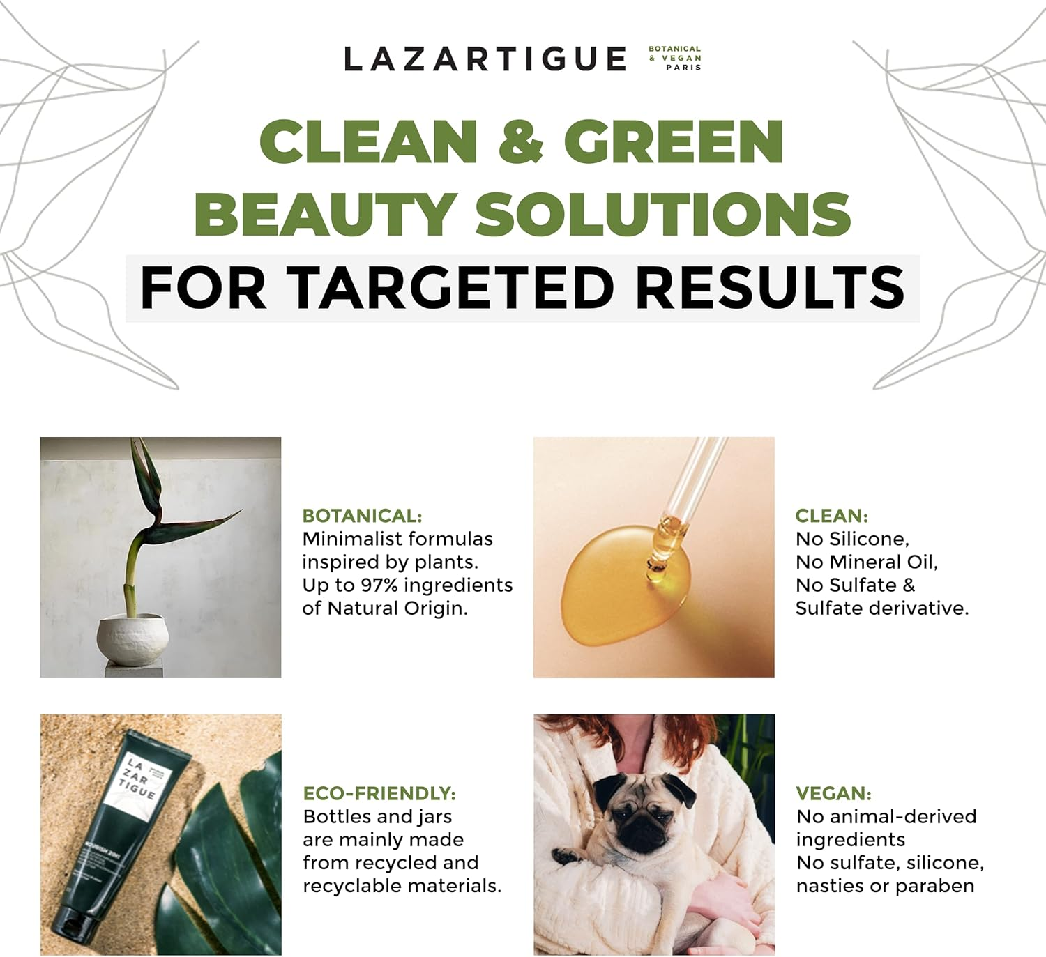 Lazartigue Nourish 2IN1 Low Shampoo, Shea & Babassu Butters, Intensive Nourishment for Dry Hair, Vegan, Sulfate & Silicone Free, 5.1 Fl.Oz. image number 2