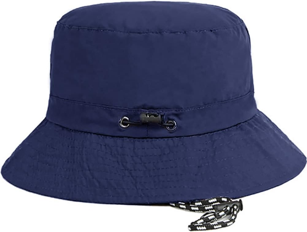 Waterproof Bucket Hat for Women and Men - UV Protection Beach Sun Hat Fishing Safari Boonie Hat Rain Hat Adjustable Packable image number 5
