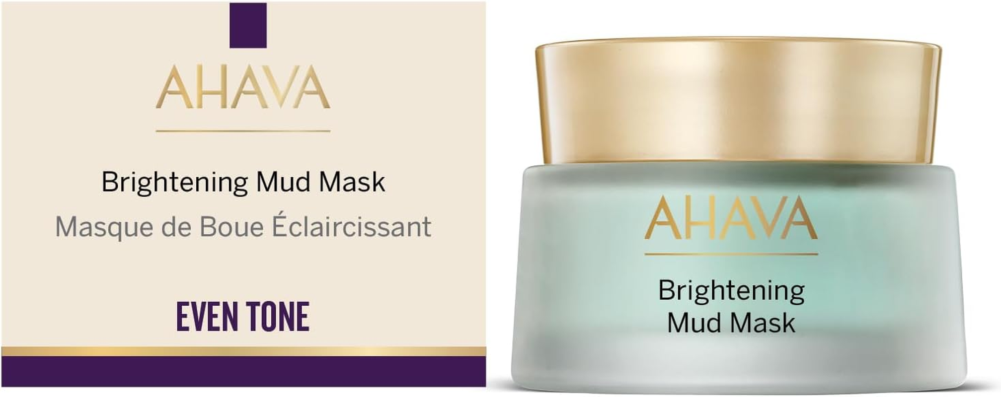 AHAVA Mineral Facial Treatment Mask, Brightening and Hydrating, 1.7 Fl Oz
