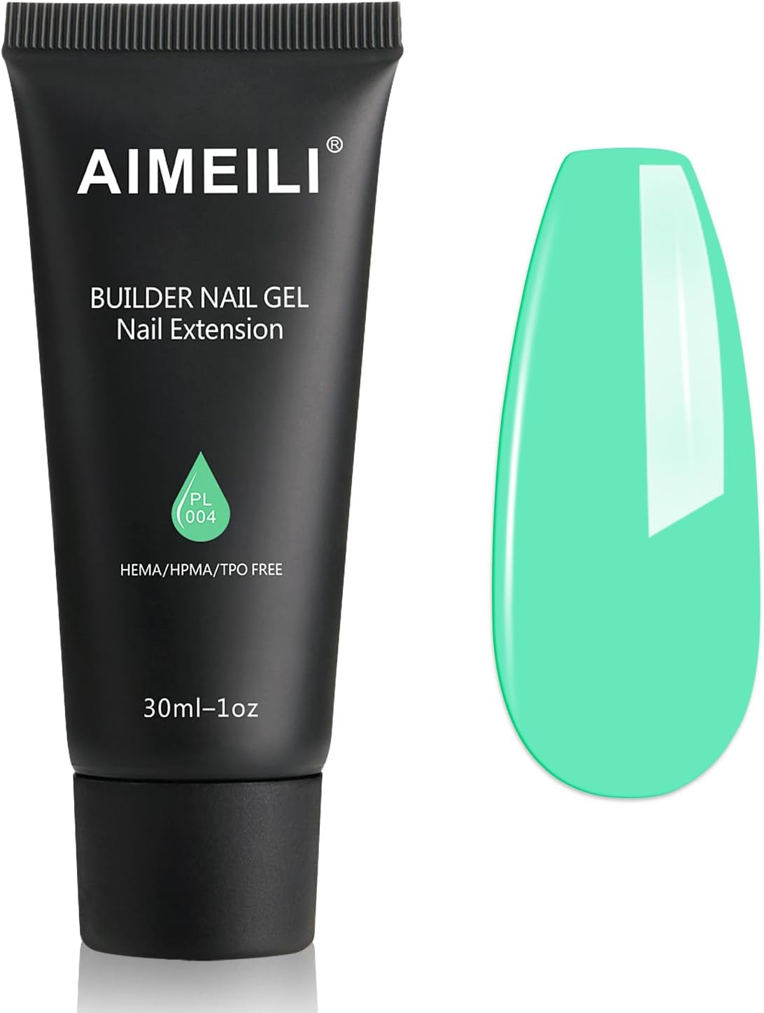AIMEILI Clear Quick Builder Gel 30Ml 1Oz Nail Enhancement Nail Extension Tool Poly Nail Gel - 004 image number 4