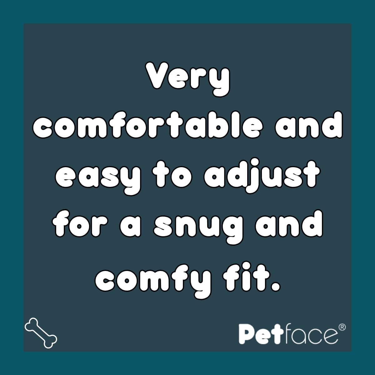 Petface Tonal Stars Print Dog Collar, Medium, Bright Blue image number 5