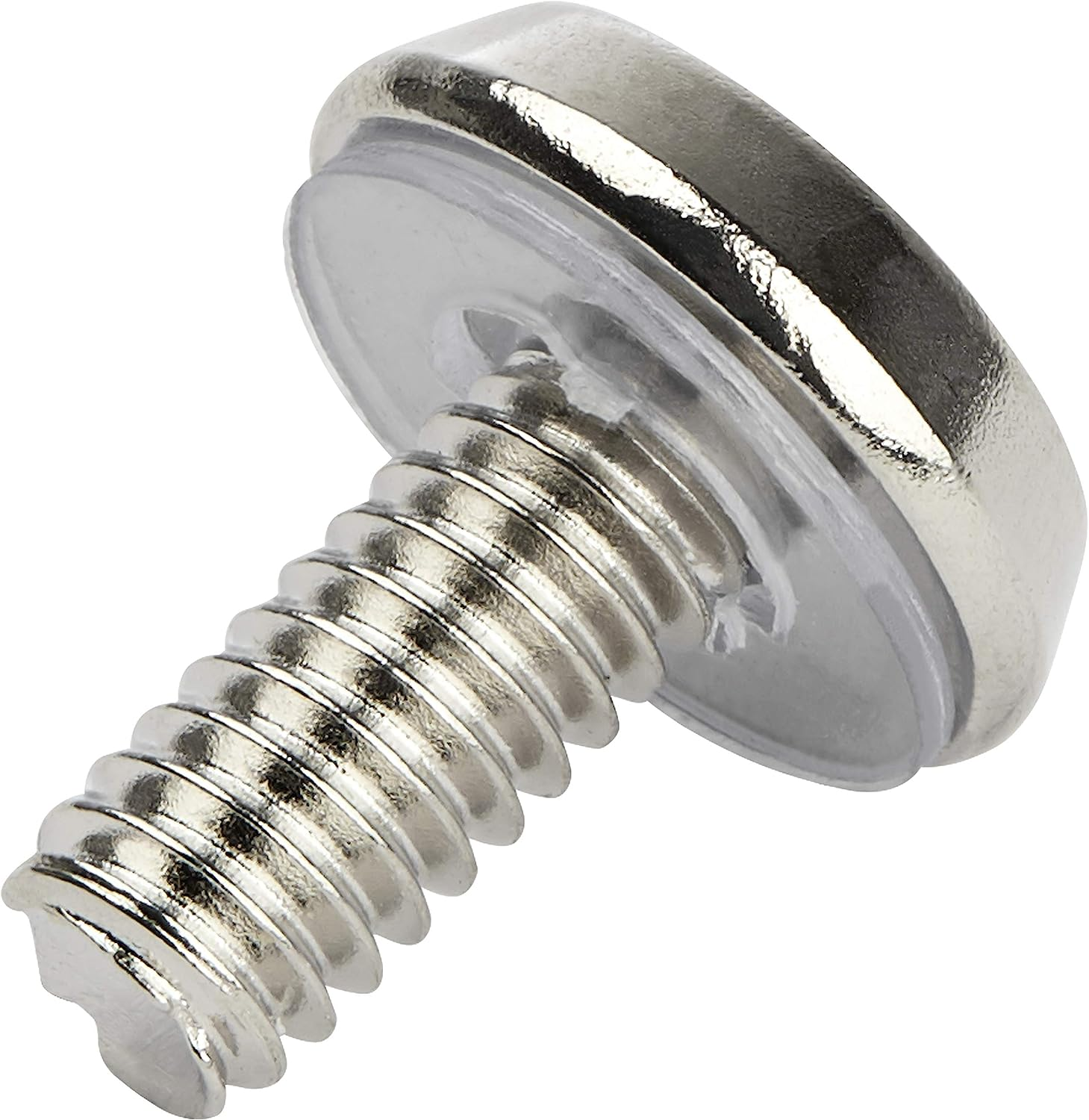 Startech.Com CABSCRWS1224 12-24 Server 50 Pieces Rack Screws, Nickel-Plated image number 2