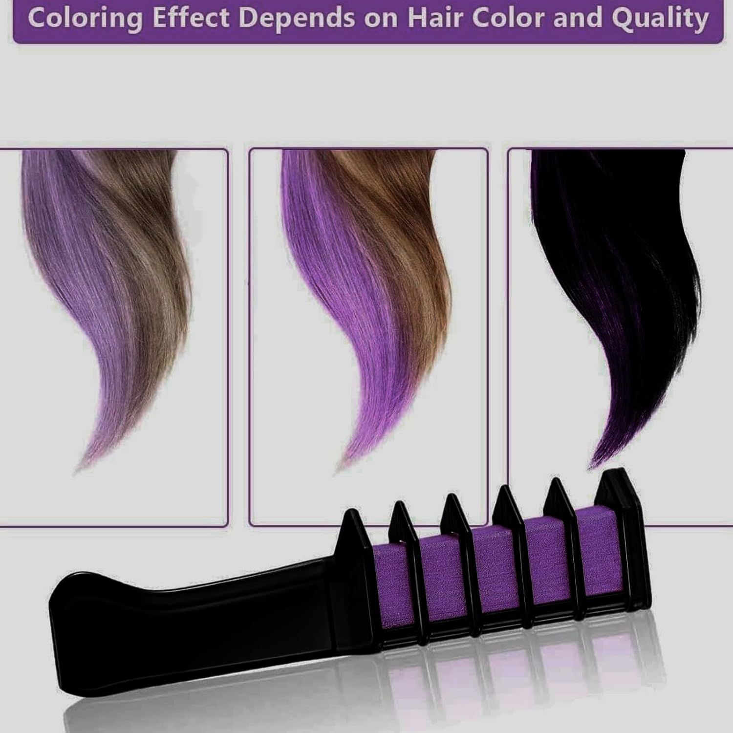 Hair Chalk for Girls Kids 10Pcs, Temporary Bright Hair Color Chalk Comb Set, Birthday Gifts Children'S Day Halloween Christmas Makeup Cosplay DIY Party Favors image number 5
