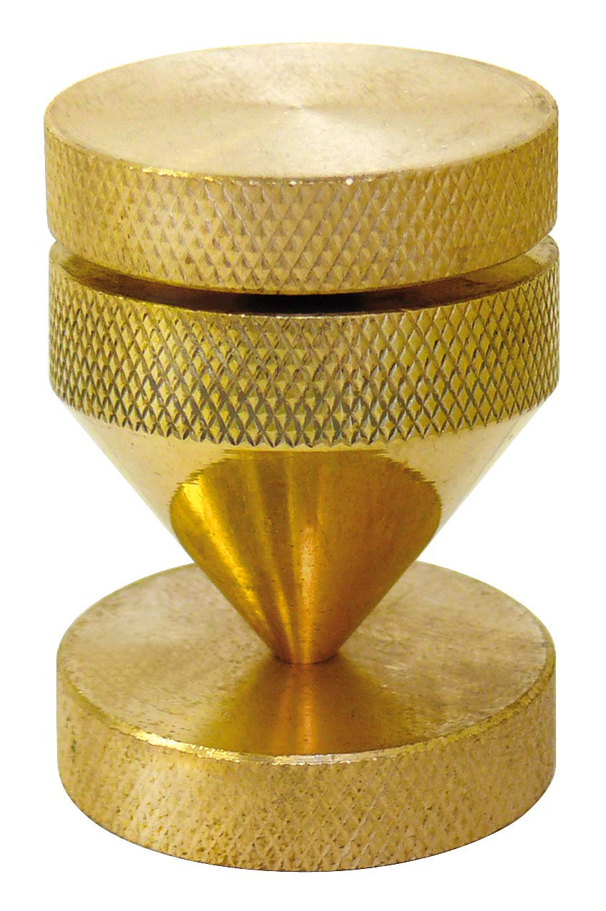 Dynavox Sub-Watt Absorber Set of 4 Height-Adjustable Decoupler for Hifi Devices and Speakers with Washers, Brass image number 1
