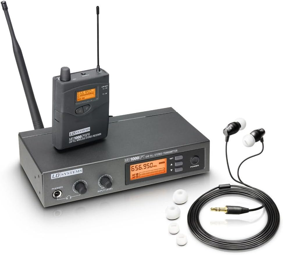 LD Systems MEI 1000 G2 B5-Wireless In-Ear Monitoring System (MEI1000G2B5)