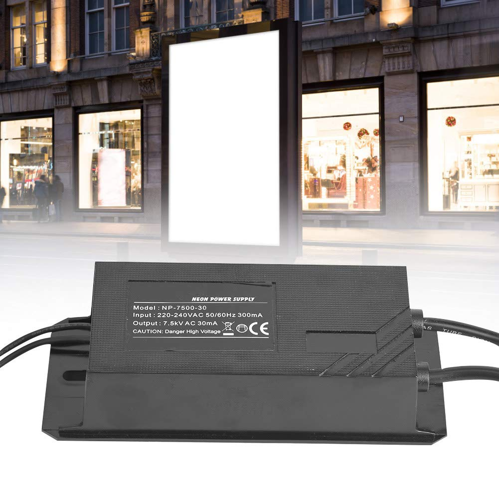 NDNCZDHC 220V-240V Neon Sign Transformer, NP-7500-30, 7.5KV 30Ma image number 3