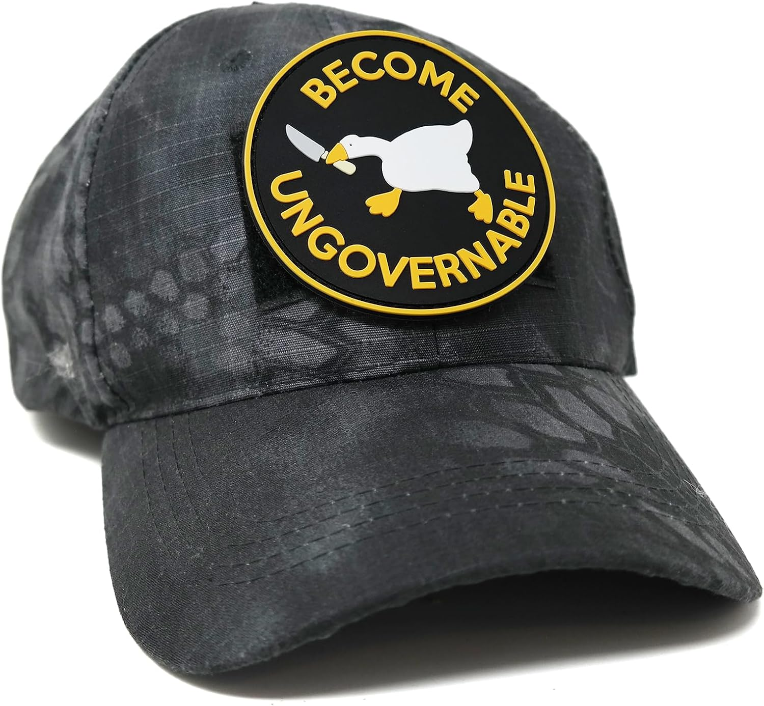 Become Ungovernable Goose with Knife Hook and Loop Patch | Funny Tactical Patch image number 4