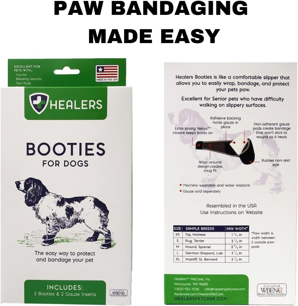 Healers Medical Dog Boots and Bandages, X-Large image number 1