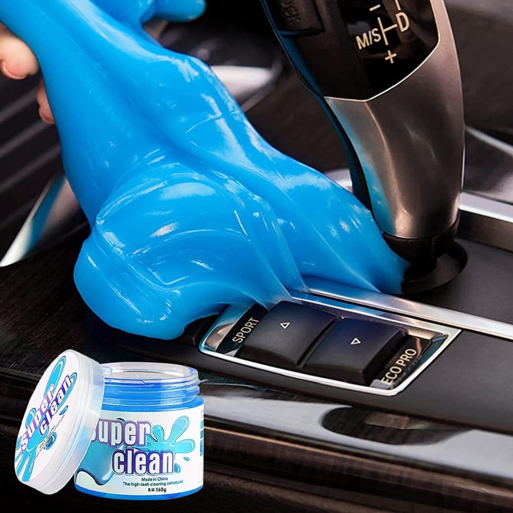 Cleaning Gel for Car，Universal Car Cleaning Kit Detailing Automotive Dust Car Crevice Cleaner Auto Air Vent Ausgear Interior Detail Removal Cleaning Keyboard Cleaner for Car Vents,Pc,Laptops, Cameras image number 1