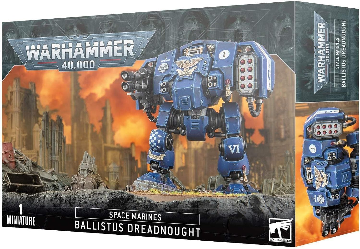 Warhammer 40K - Space Marines - Ballistus Dreadnought