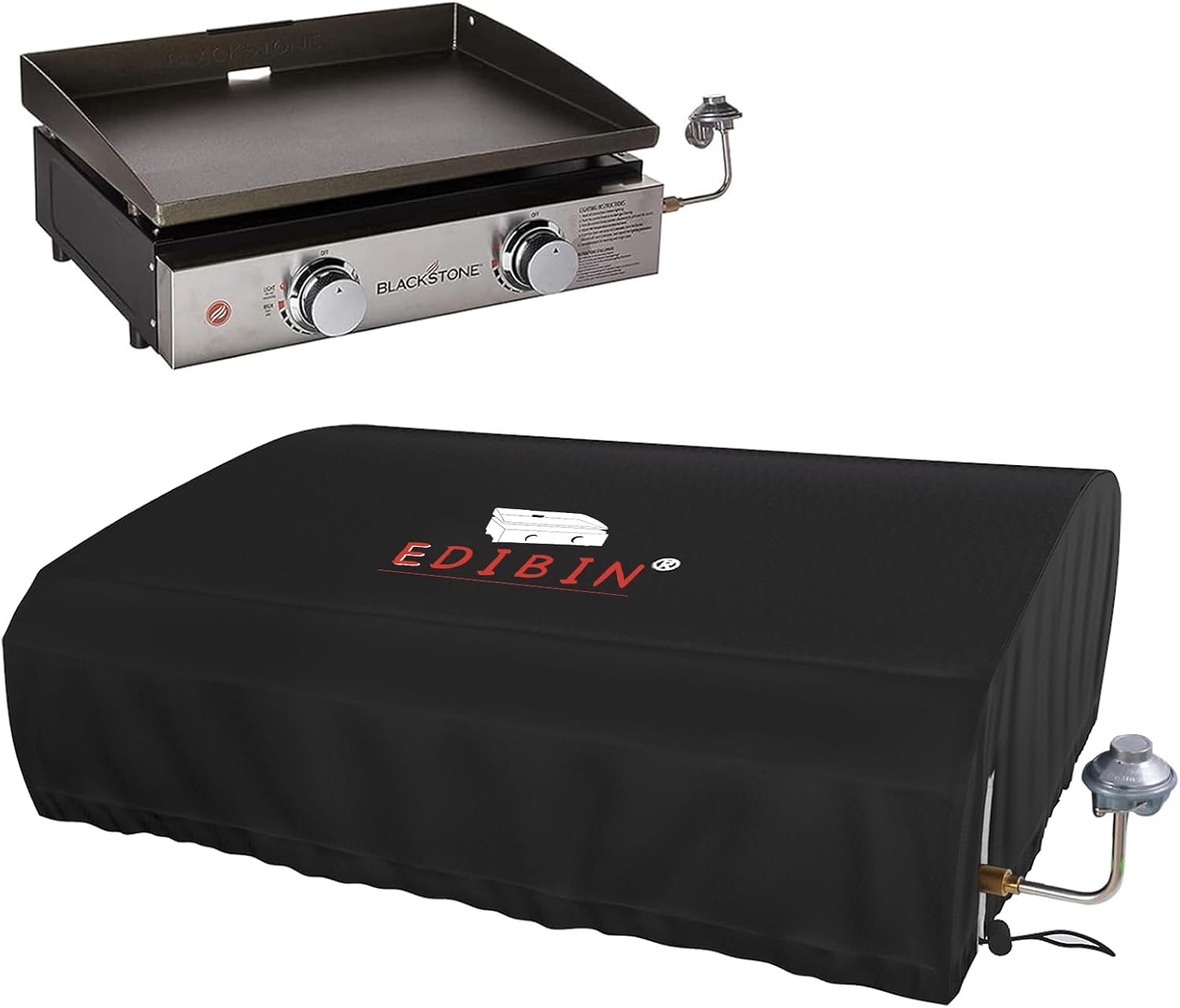 22 Inch Griddle Carry Bag for Blackstone 17 Inch Griddle & 22 Inch Griddle with Hood and Stand, 22" Tabletop Grill Carry Bag for Blackstone 1891 & 1814, Water-Resistant 22" Grill Storage Case image number 1