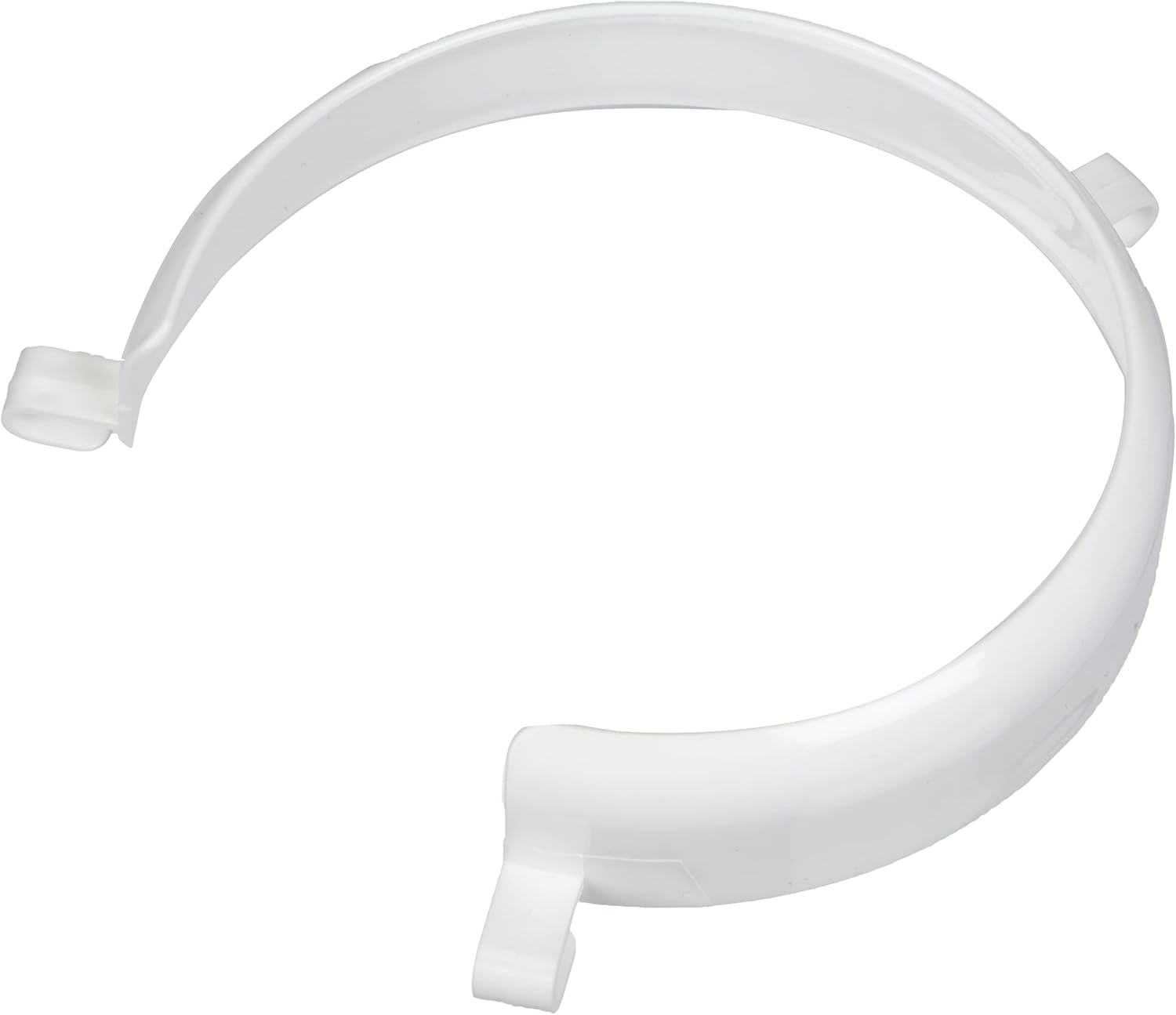 Homecraft Surround Incurve Plate, Retail Packed, Plate Guard Makes Eating Easier, Helps Scoop Food on to Utensil, for Elderly, Handicapped, and Disabled, Dining Aid for Moving Food to the Fork image number 2