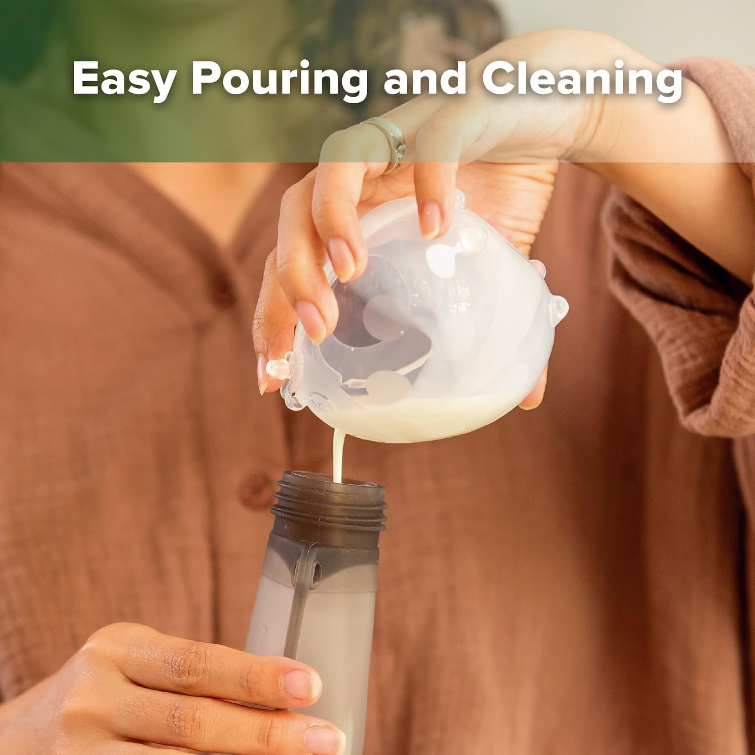 Haakaa Ladybug Milk Collector, Breast Shells Nursing Cup, Silicone Breast Milk Collector, Milk Savers for Breastfeeding, Nipple Shells Protect Sore Nipples Extra-Soft and Reusable (1 Pack, 40Ml) image number 1