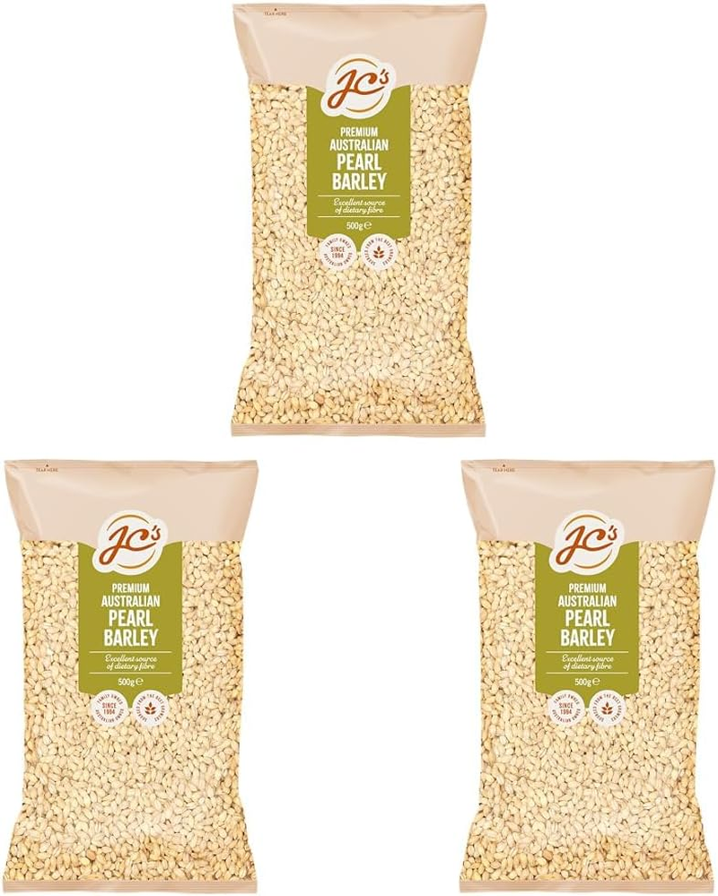 J.C.'S Quality Foods Premium Australian Pearl Barley 500G image number 1