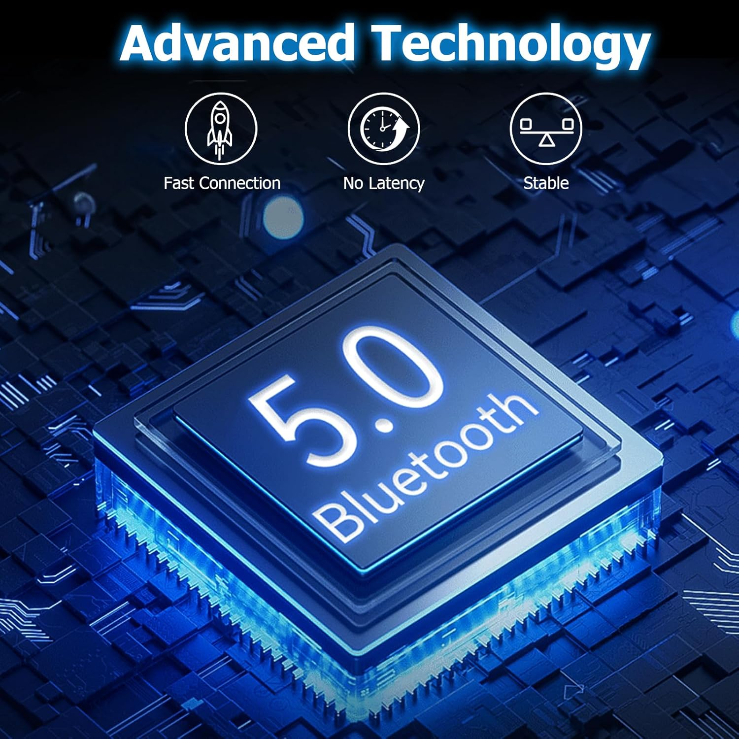 Amtake Wireless Carplay & Android Auto Adapter, Converts Wired to Wireless Carplay Adapter Plug & Play Dongle Compatible with Iphone/Ios 10+/Android 11+, with USB-C image number 5