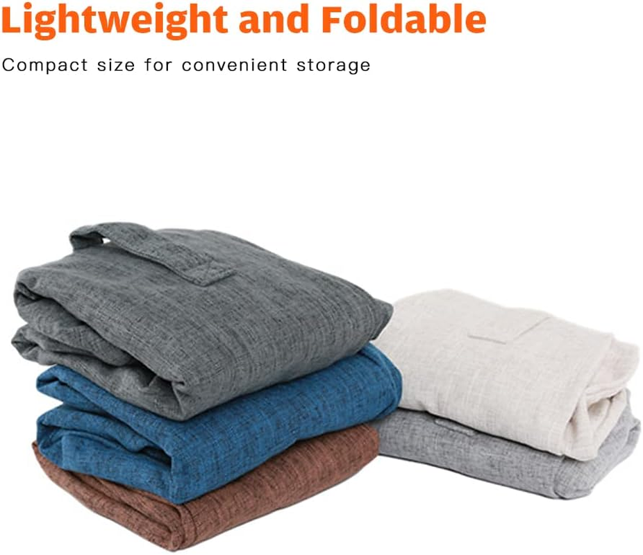 LAPOOH 55Cm/65Cm/75Cm Cotton+Linen Protective Yoga Ball Cover Exercise Ball Protection Skin Wrap Accessory