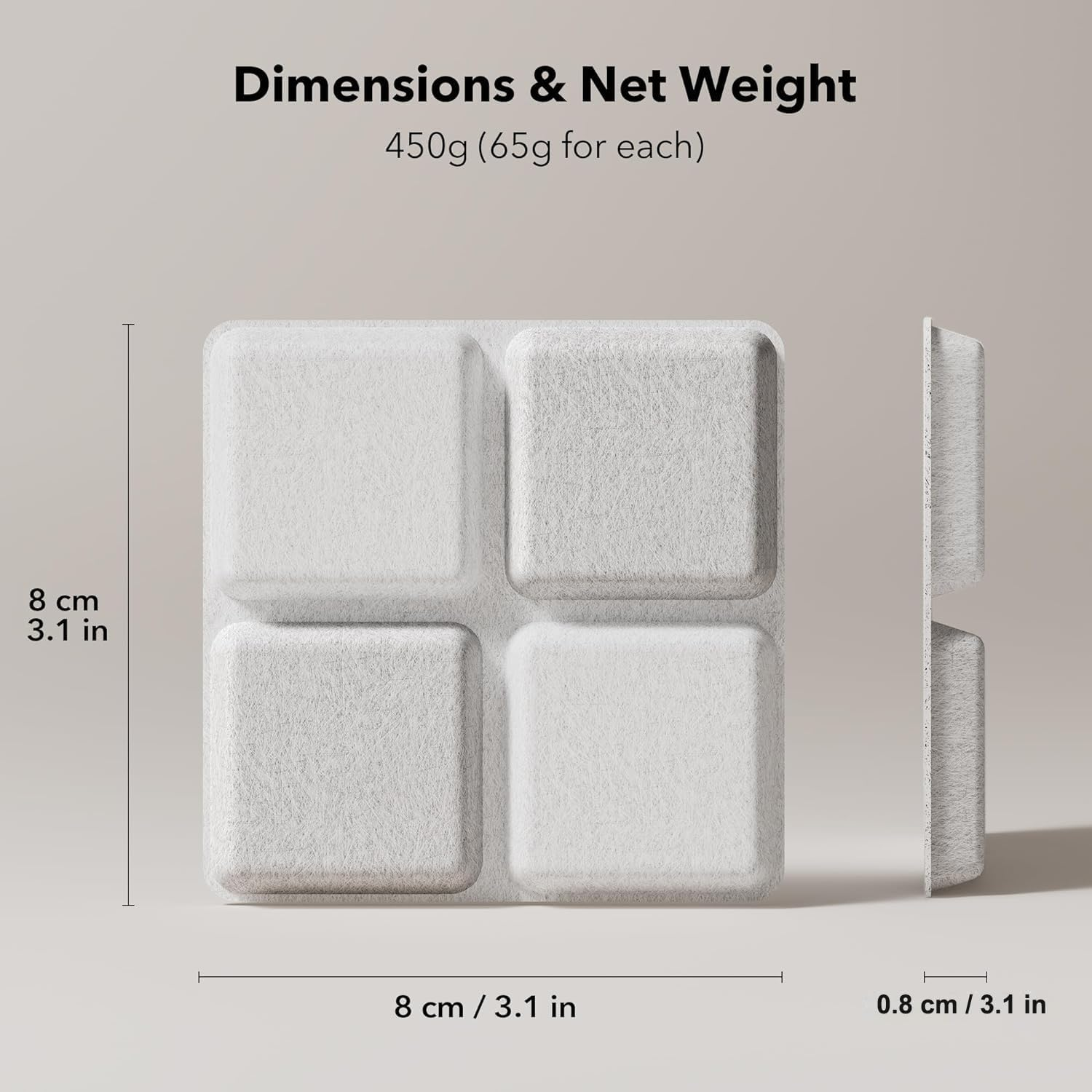 C-U for Petlibro 5L/3L Automatic Feeder Pet Food - Desiccant - Bag, 12 Packs Desiccant Packets Keep Cat Food & Dog Food Dry and Fresh image number 1