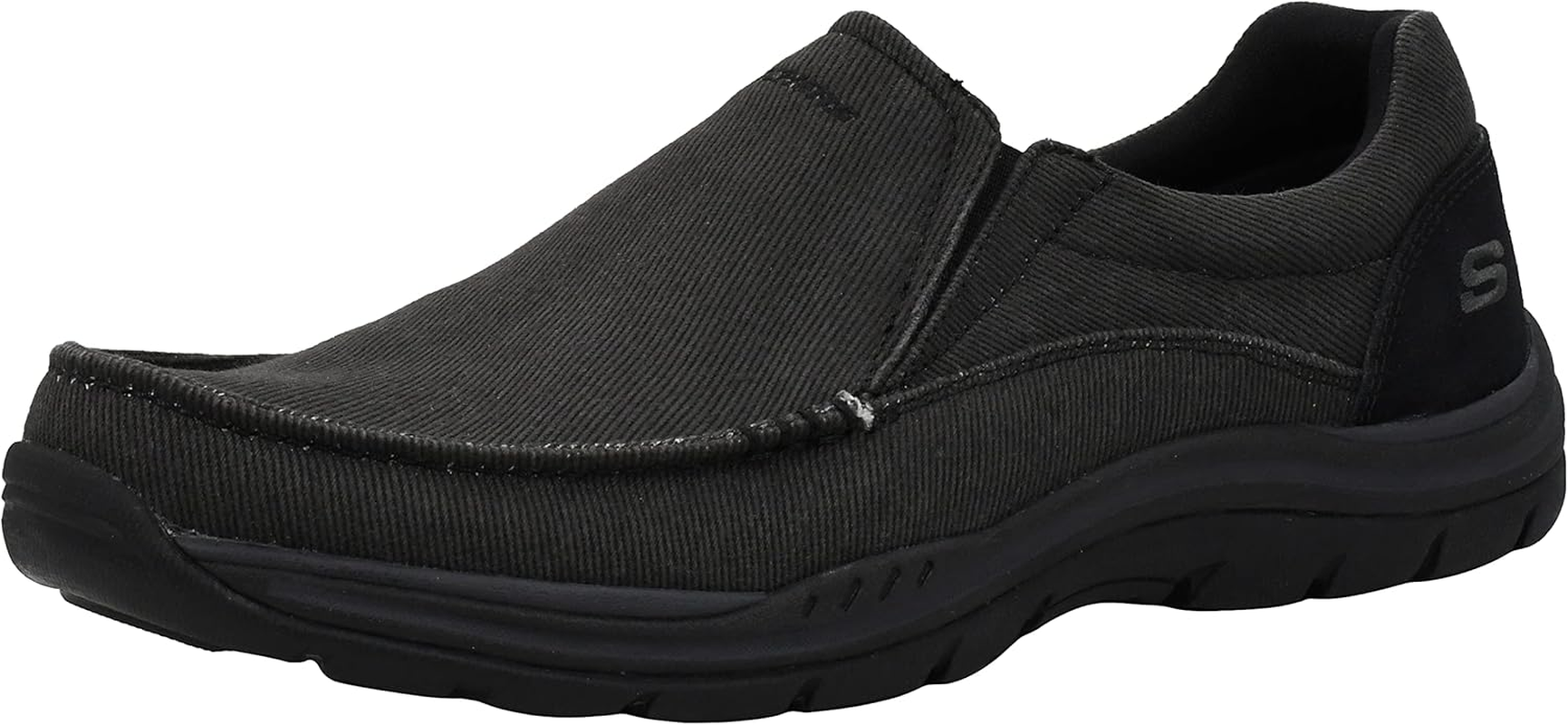 Skechers Men'S Expected Avillo Relaxed-Fit Slip-On Loafer Black/Black 11.5 image number 4