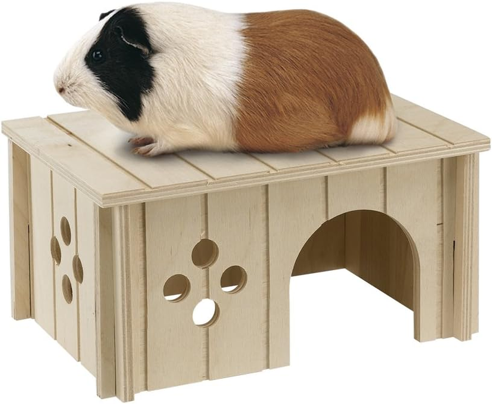 Ferplast Guinea Pig House Wooden Small Pet Nesting Box