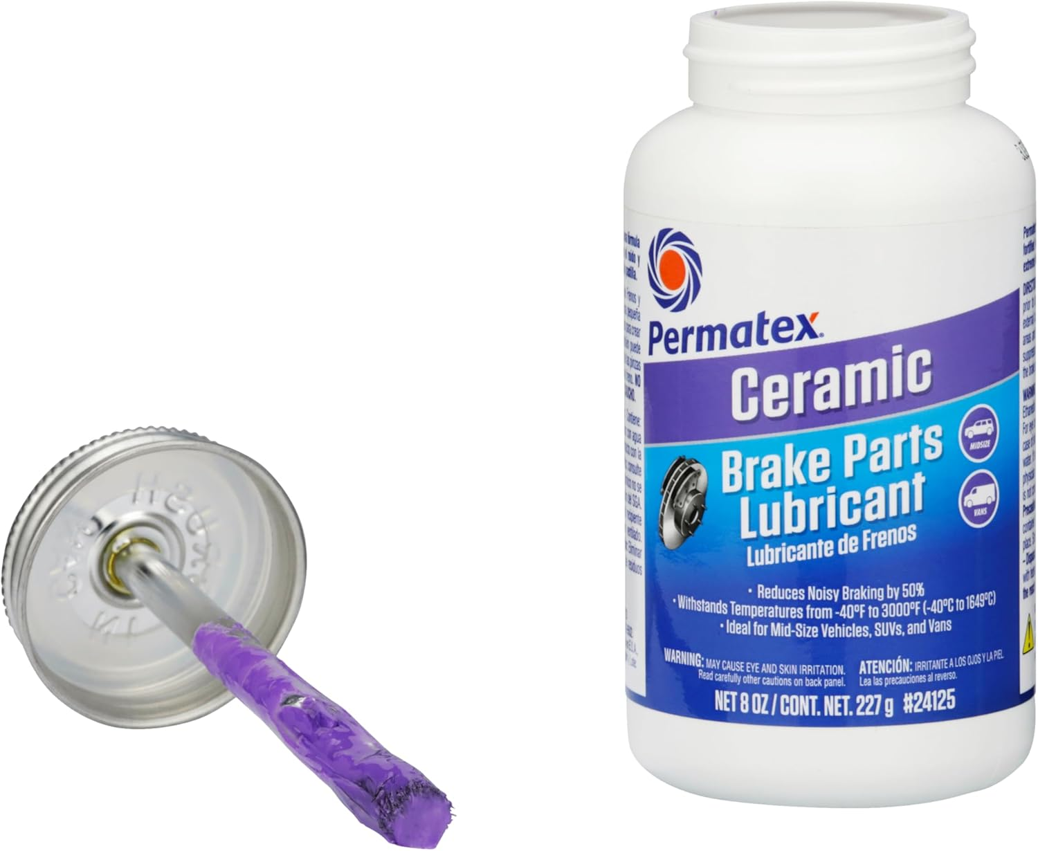 Permatex 24125 Ceramic Extreme Brake Parts Lubricant, 8 Oz. image number 5