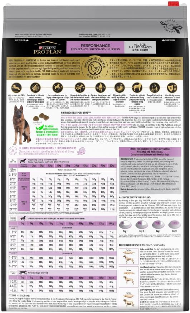 Purina Pro Plan Adult Dry Dog Food Chicken 20Kg