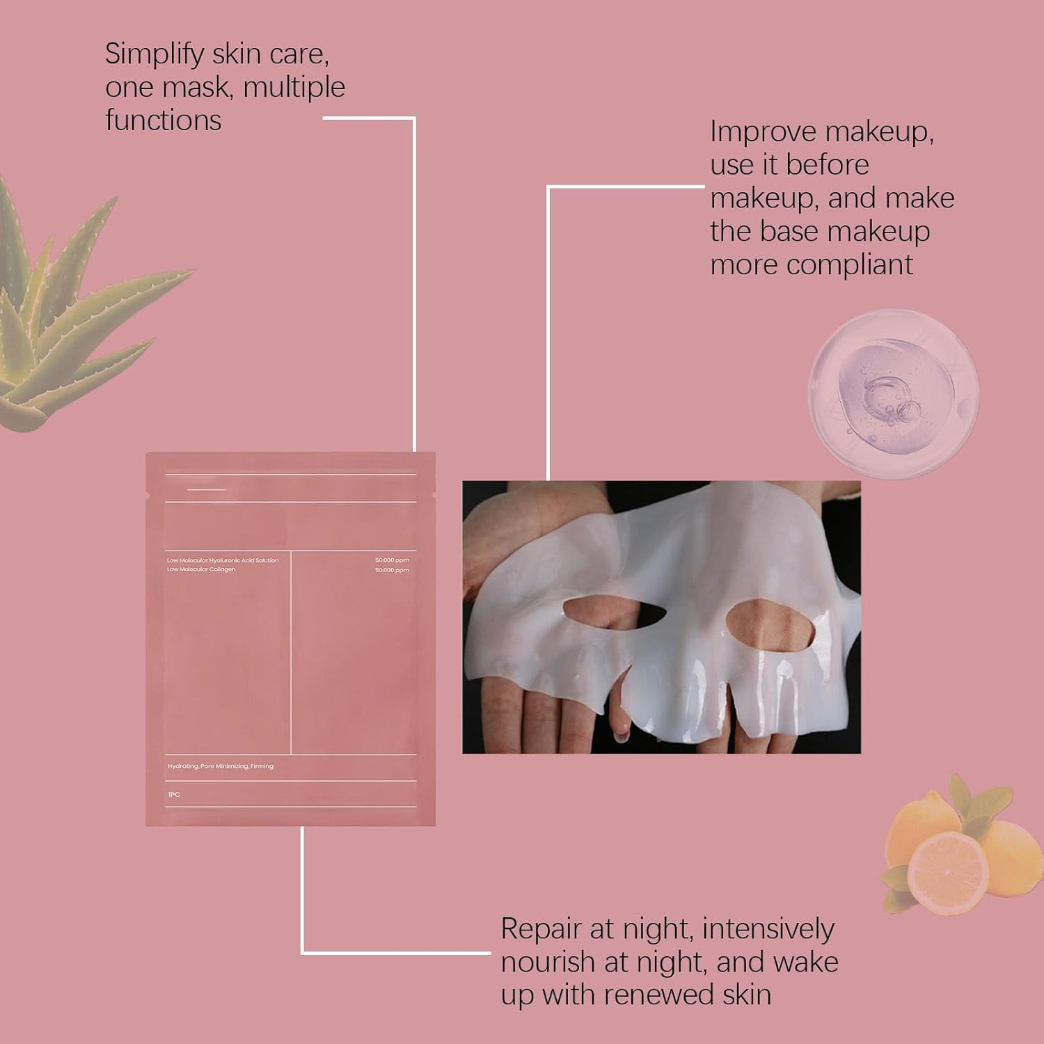 Bio-Collagen Face Mask,Collagen anti Wrinkle Lifting Mask,Bio-Collagen Face Mask Overnight,Deep Collagen anti Wrinkle Lifting Mask,Collagen Mask Hydrating Mask