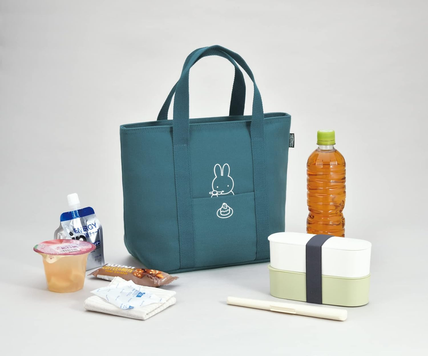 Thermos RFF-007B BGY Insulated Lunch Bag 7L Miffy Blue Gray