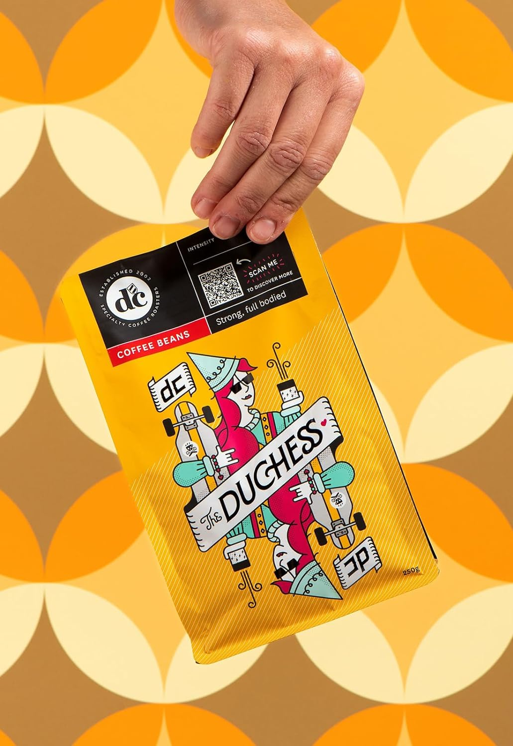 Dc Coffee the Duchess Strong Coffee Blend - Embrace Your Power with Toffee, Cherry, and Butterscotch Tasting Notes (Whole Coffee Bean, 1Kg) image number 1