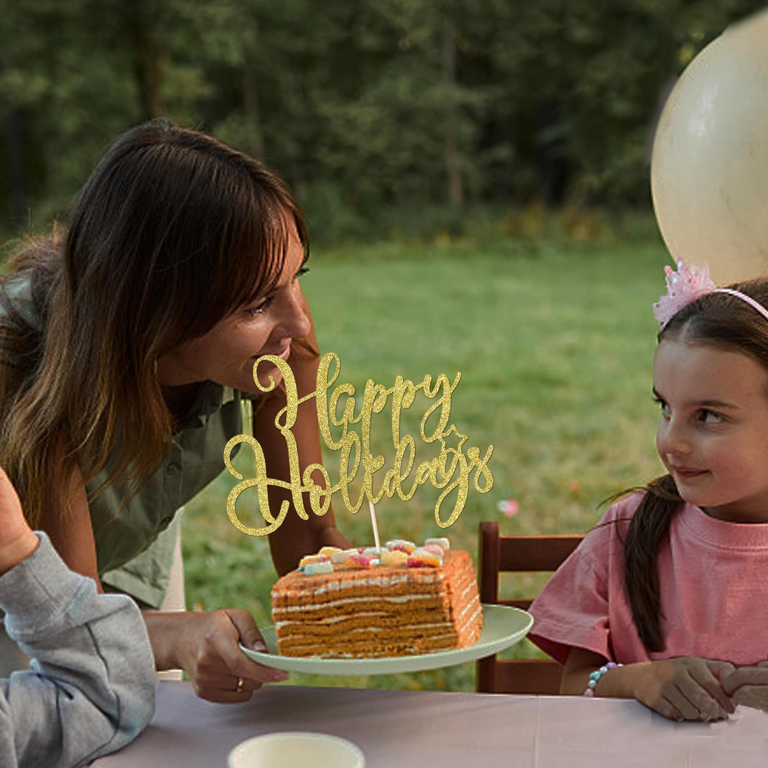 Happy New Year Cake Toppers，New Years Eve Cake Topper，Hello 2024,Happy New Year 2024 Party Decorations,New Year'S Eve Holidays Party Decorations Supplies (4) - Silver image number 2